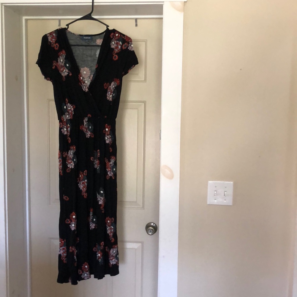 Wrap maxi dress